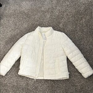 Gap cold control white Puffer Jacket, Size L
